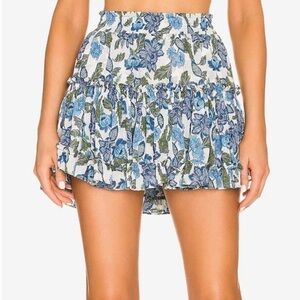 MISA Los Angeles Marion Tiered Floral Mini Skirt – Size Small like new condition